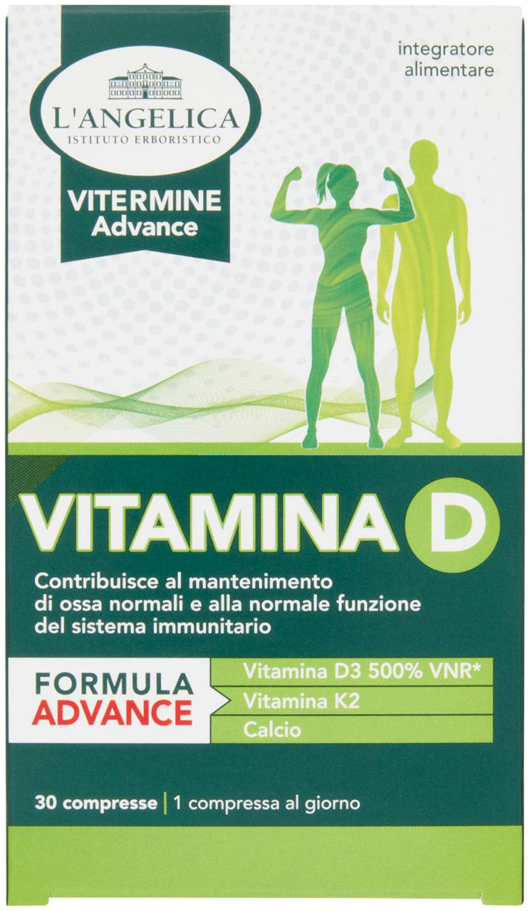 Integratore vitamina d l'angelica 30cp g16,5