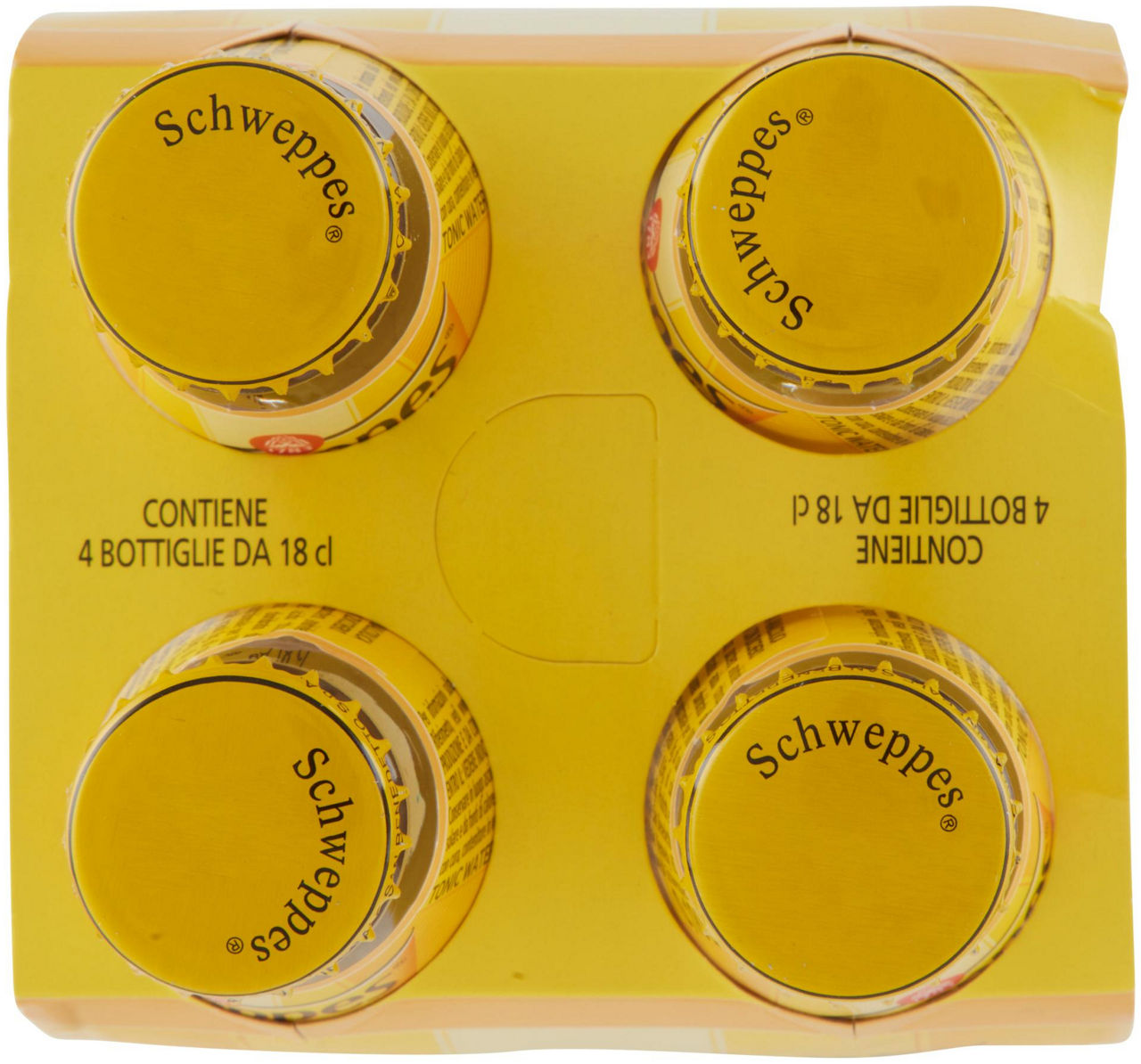 TONIC WATER SCHWEPPES CLUSTER ML 180 X 4 - 4