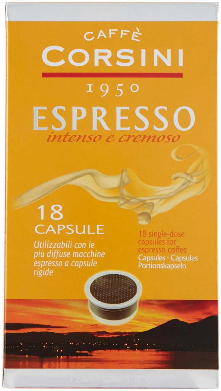 CAFFE' CAPSULE ESPRESSO CORSINI 18XG7 GR 126 - 2