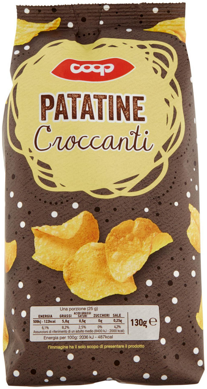 Patatine croccanti 130 g