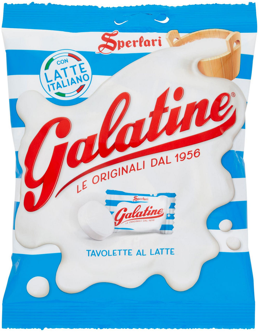 Caramelle galatine latte sperlari sacchetto gr.125