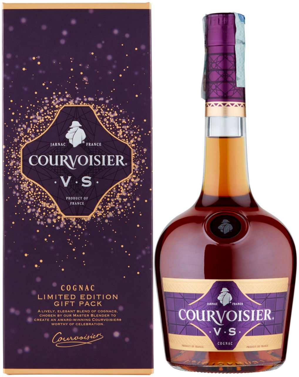Cognac courvoisier v.s. 40 gradi bottiglia  ml 700