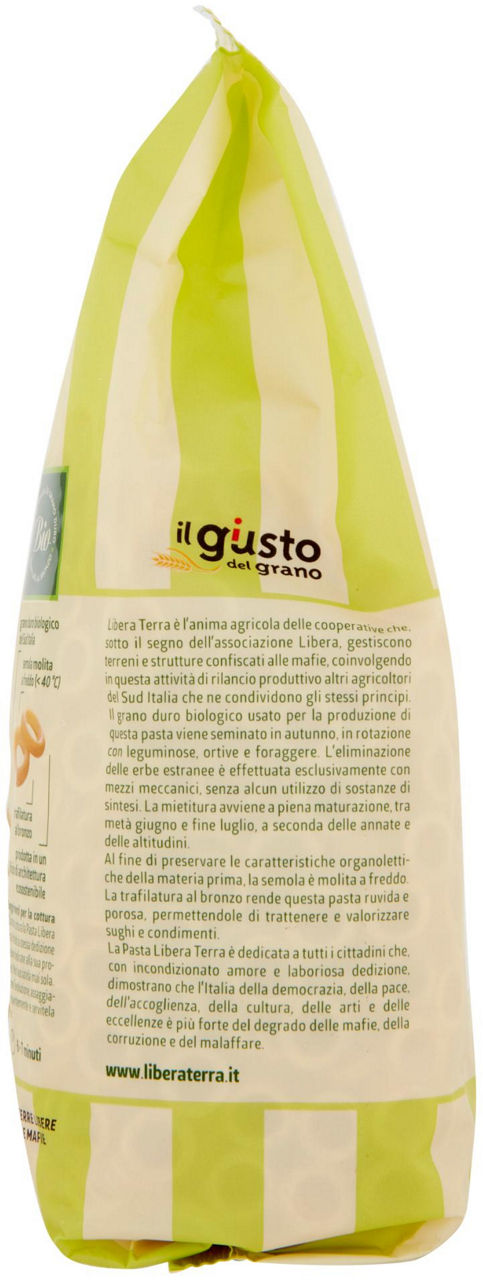 Anelletti siciliani biologici di grano duro gr 500 - 1
