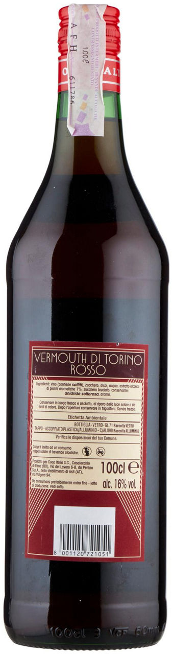 VERMOUTH ROSSO COOP 1L - 2