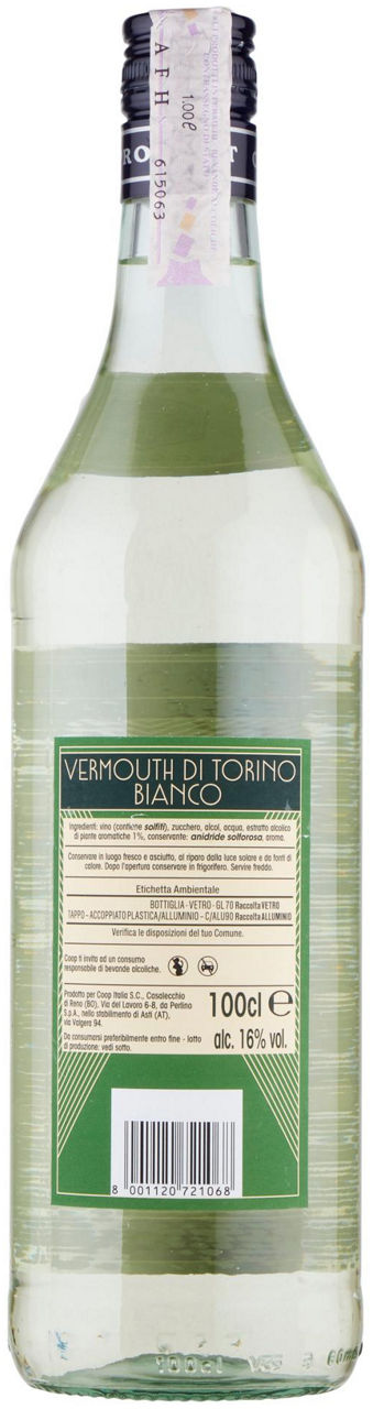 VERMOUTH BIANCO 16 GRADI COOP BOTTIGLIA L 1 - Immagine 21