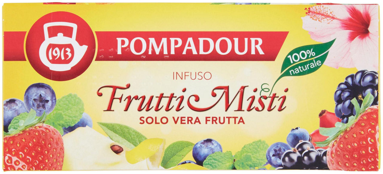 INFUSO AI FRUTTI MISTI POMPADOUR  SCATOLA  20FL. GR60 - Immagine 41