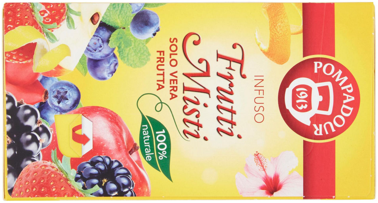 INFUSO AI FRUTTI MISTI POMPADOUR  SCATOLA  20FL. GR60 - Immagine 21