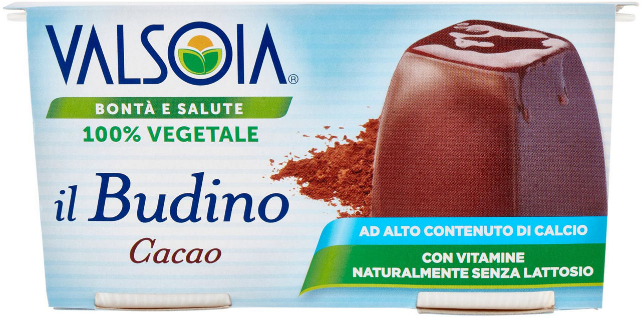 BUDINO VALSOIA CACAO EXTRA CALCIO 2X115 G - 0
