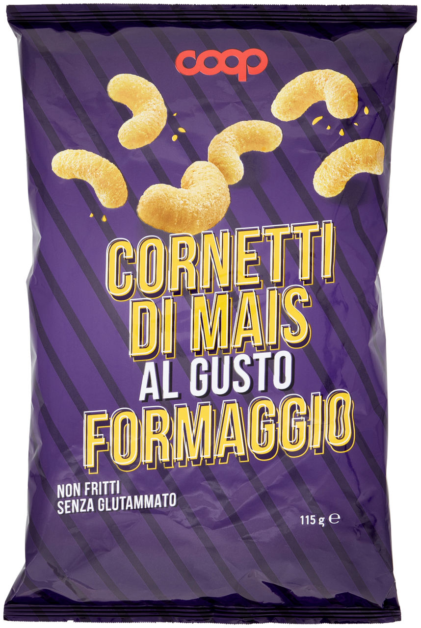 Cornetti al mais al formaggio 115 gr