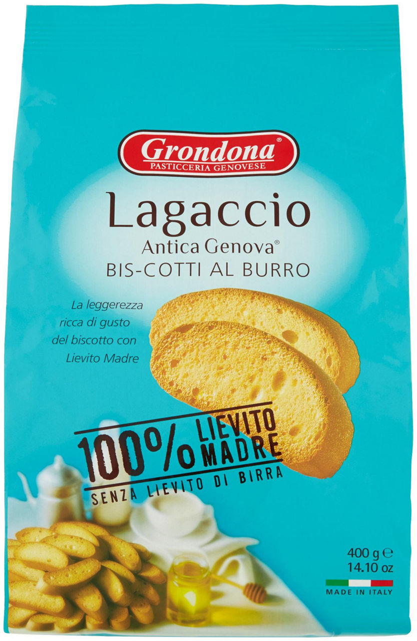 Biscotti Lagaccio Antica Genova 400 g - 0