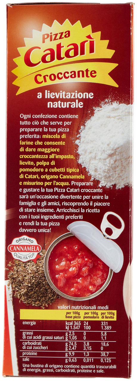 PIZZA CATARI' ISTANTANEA CROCCANTE SCATOLA  GR.448,25 - Immagine 31