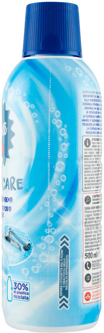 DETERGENTE LIQUIDO ANTICALCARE COOP CASA ML.500 - Immagine 31