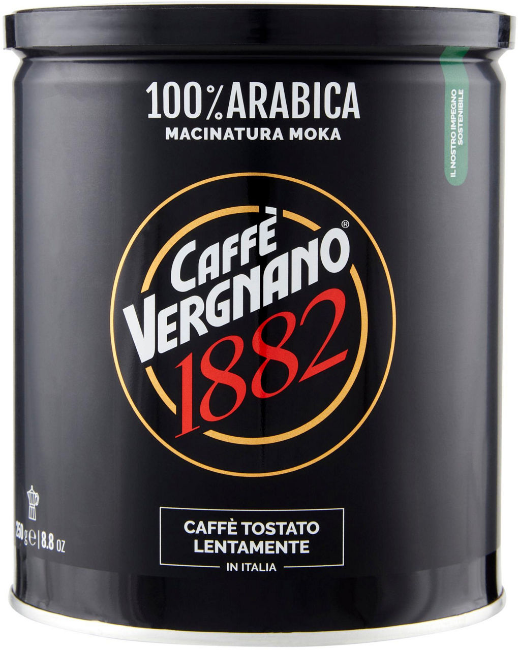 CAFFE' VERGNANO ARABICA MACINATO LATT. GR.250 - 0