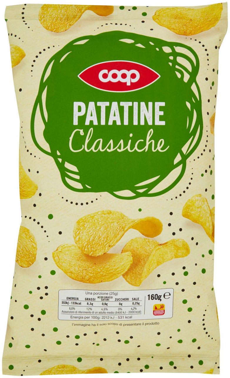 Patatine Classiche 160 g - 0