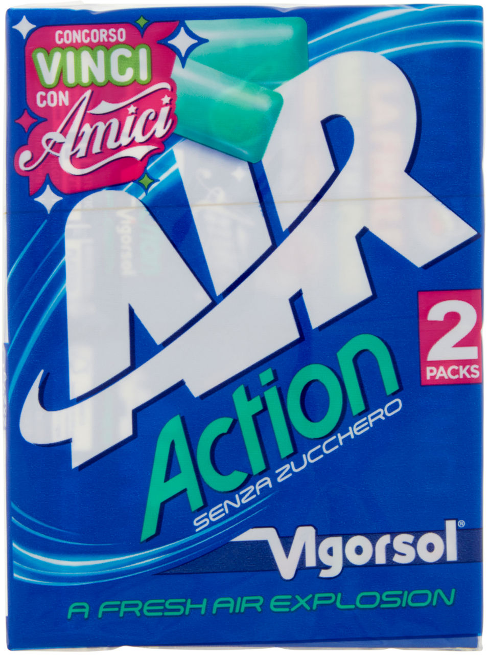 Chewing gum air action 2 x 29 g