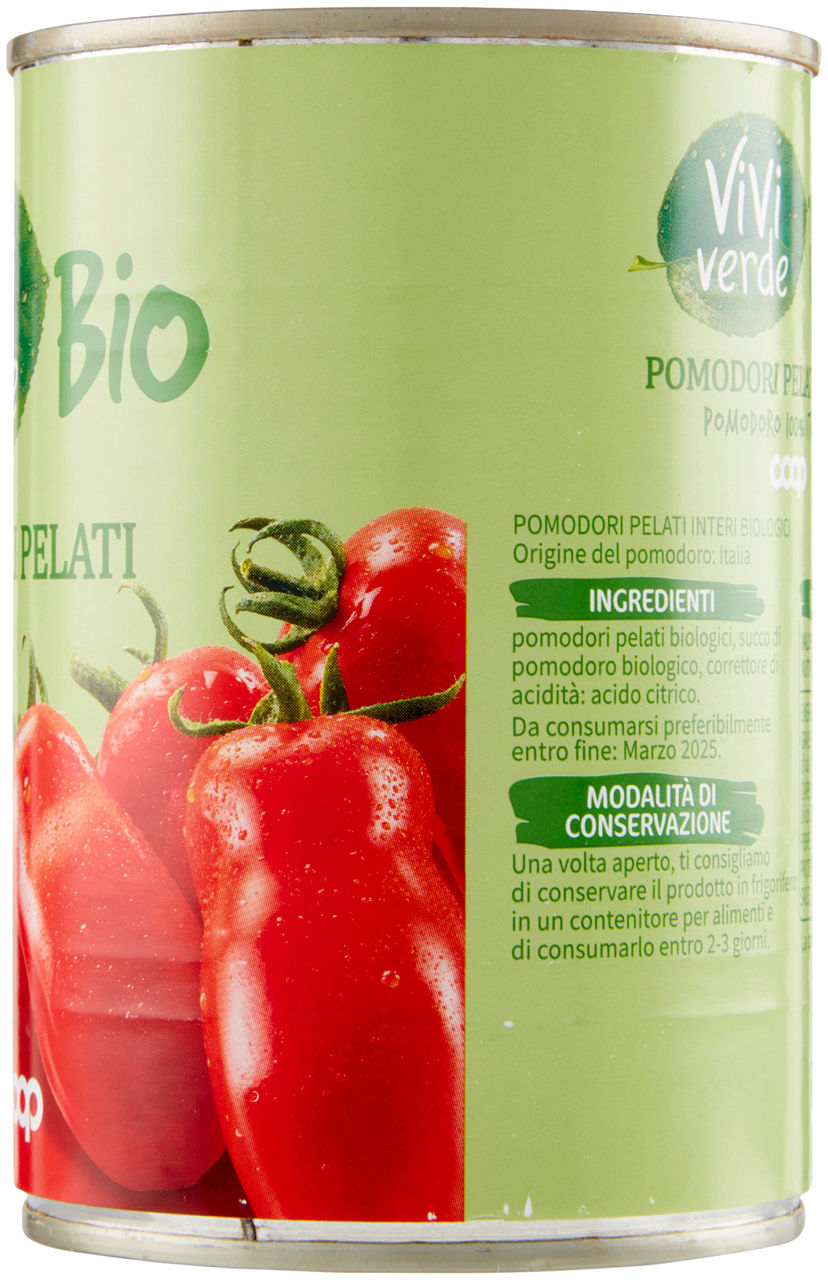 Pomodori Pelati Biologici Vivi Verde 400 g - 11