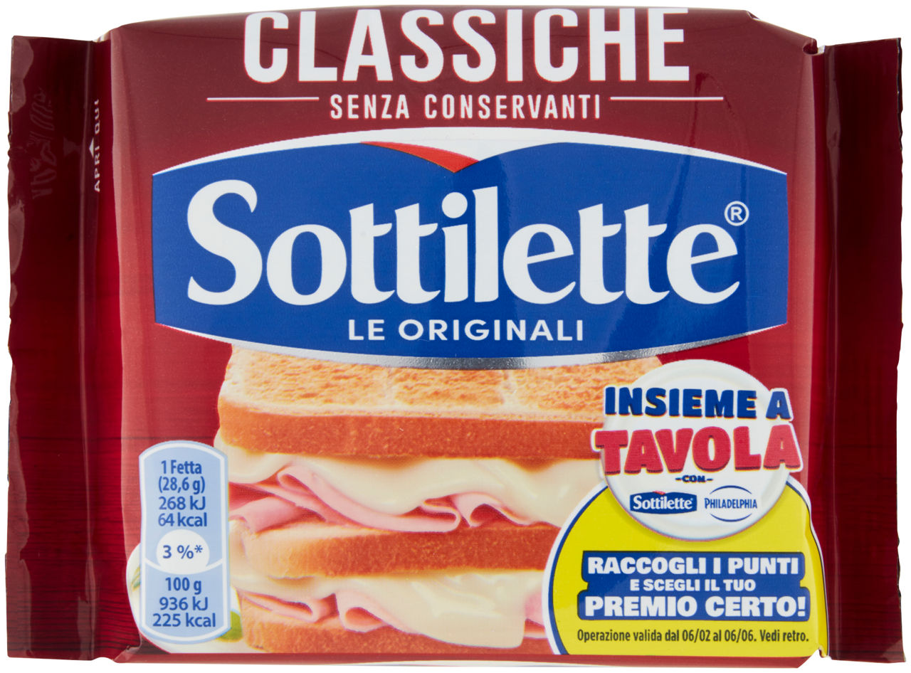 Sottilette Classiche formaggio fuso a fette - 200g - 2