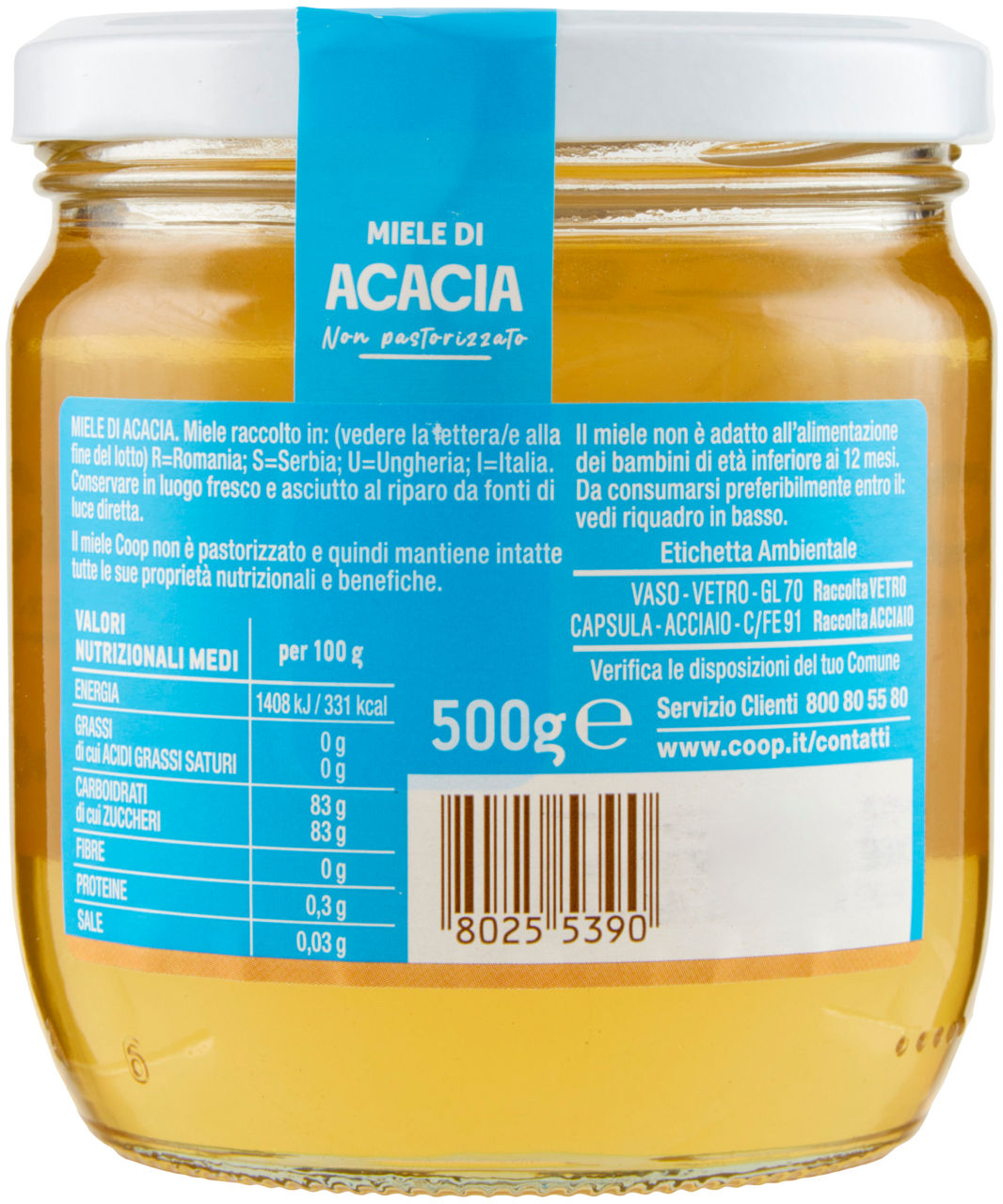 Miele di acacia 500 g - 5