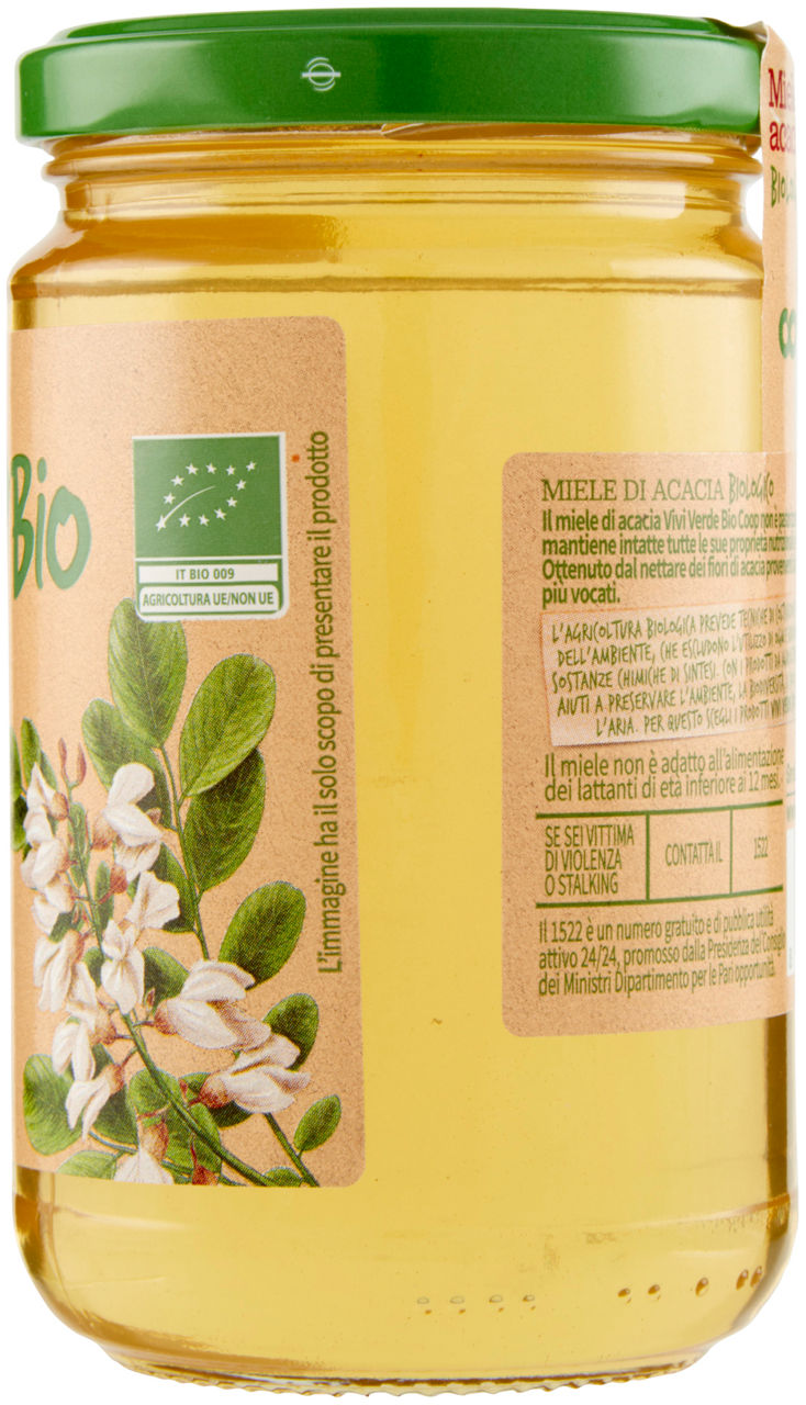 miele fiori di acacia Biologico Vivi Verde 400 g - 7