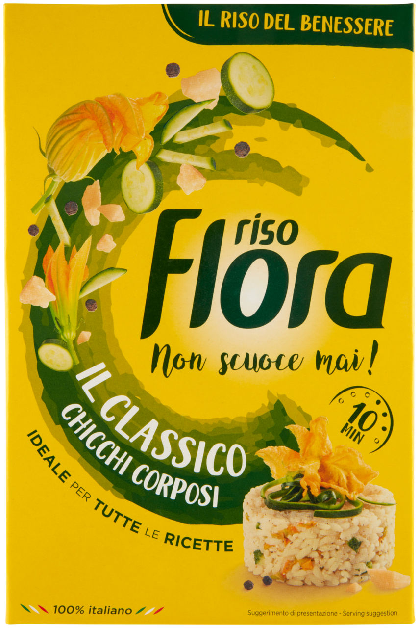 RISO FLORA CLASSICO CHICCHI CORPOSI 10 MIN KG 1 - 0