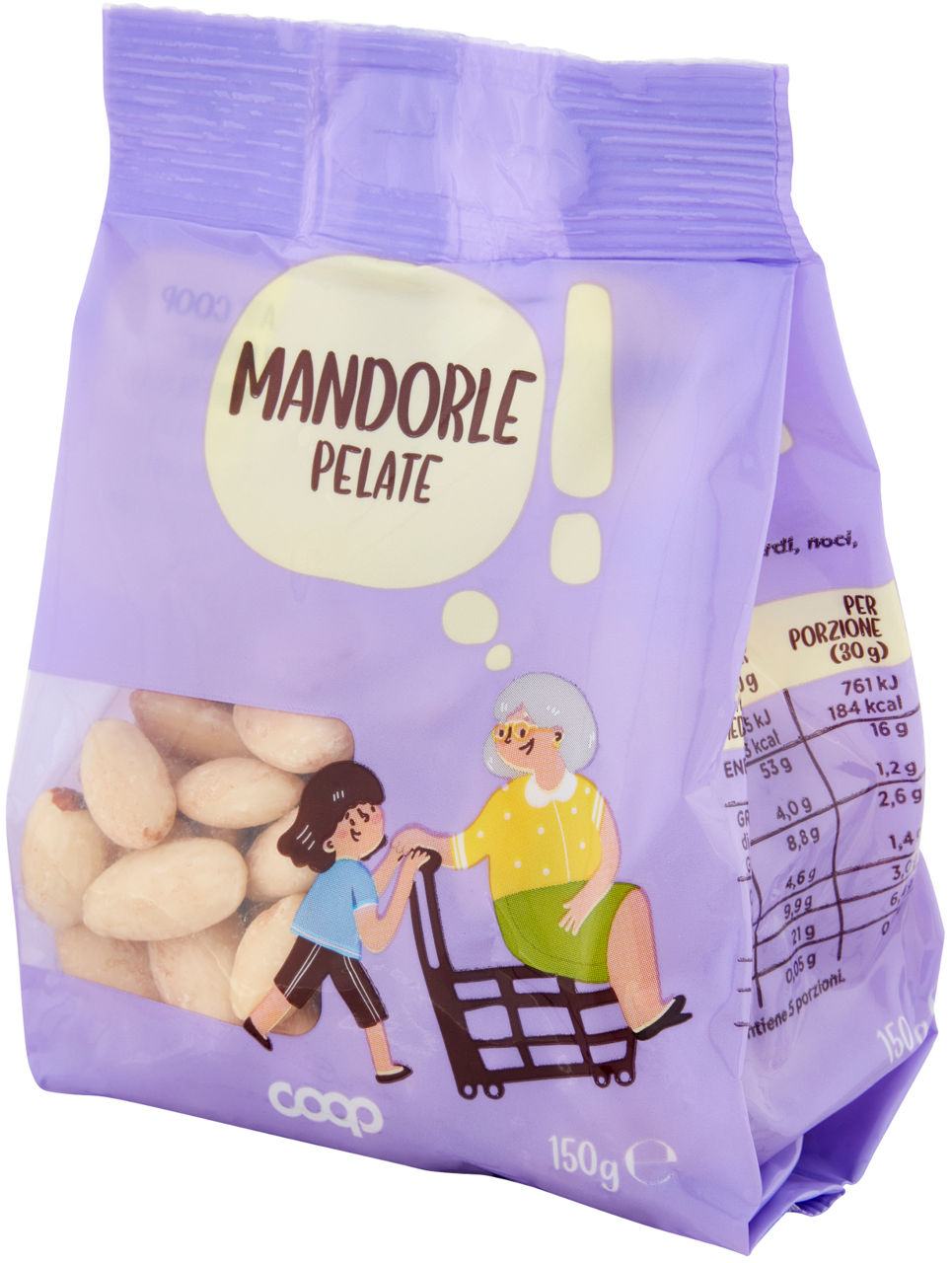 Mandorle pelate 150 gr - Immagine 131