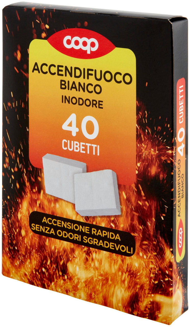 ACCENDIFUOCO INODORE COOP 40 CUBETTI - 6