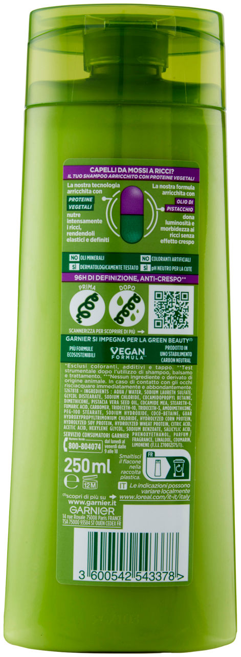 SHAMPOO GARNIER FRUCTIS HYDRA RICCI ML 250 - Immagine 21