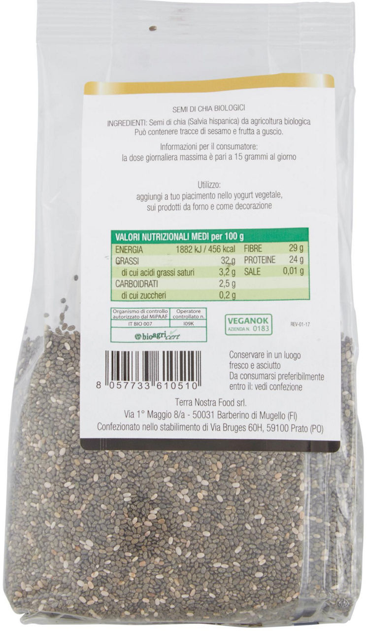 Semi di chia bio 200 gr - Immagine 21