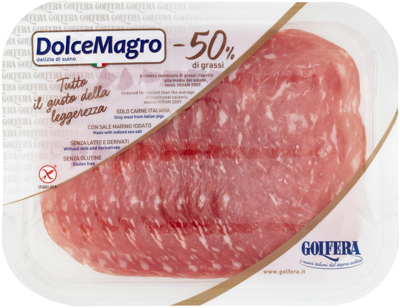 Salame magro affettato 100 gr