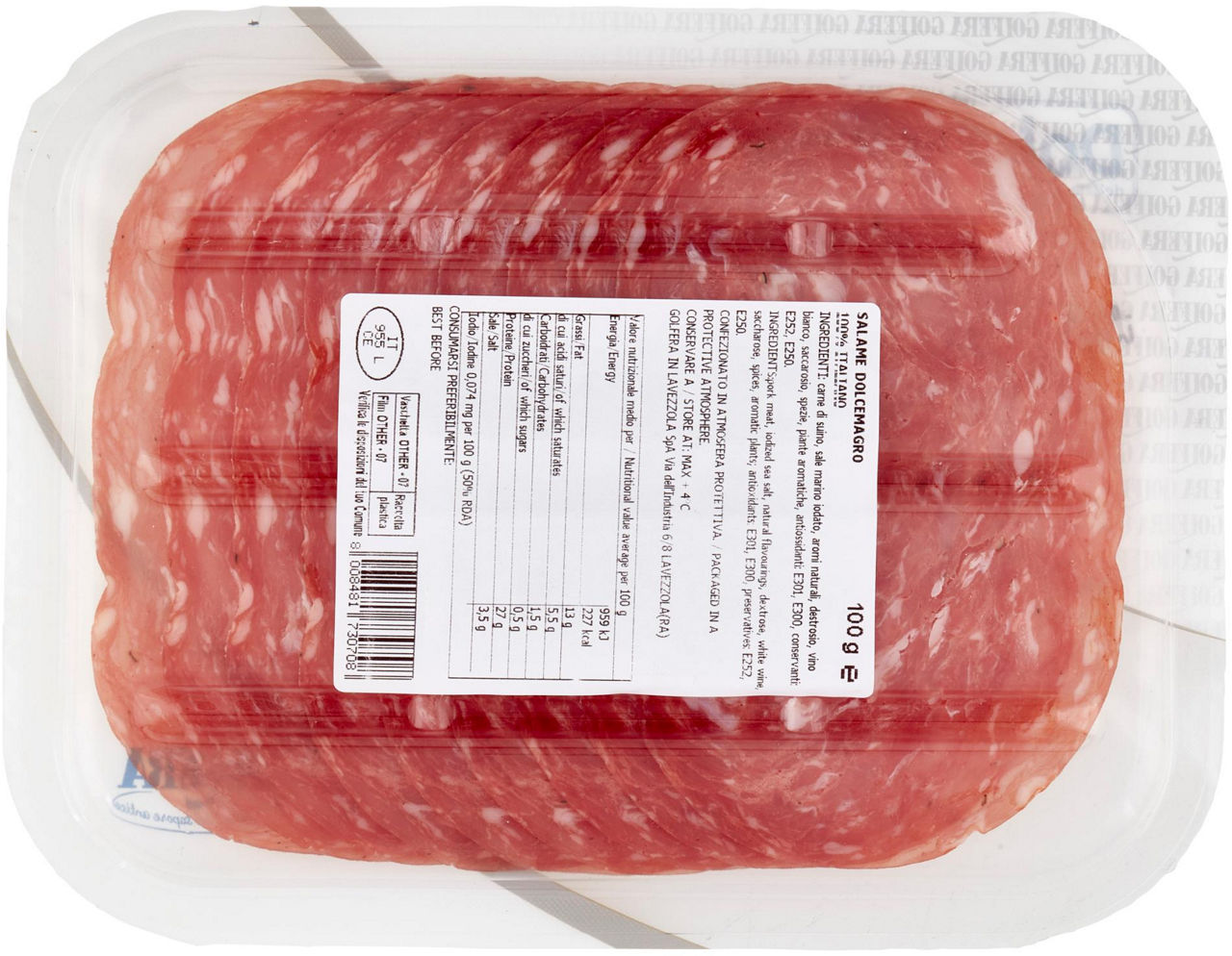 Salame magro affettato 100 gr - Immagine 21