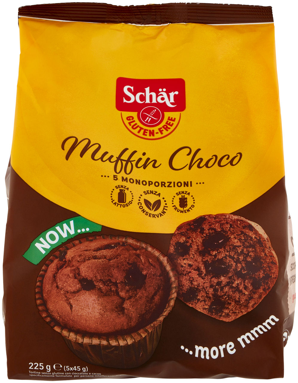 Muffin choco gluten free schar g225