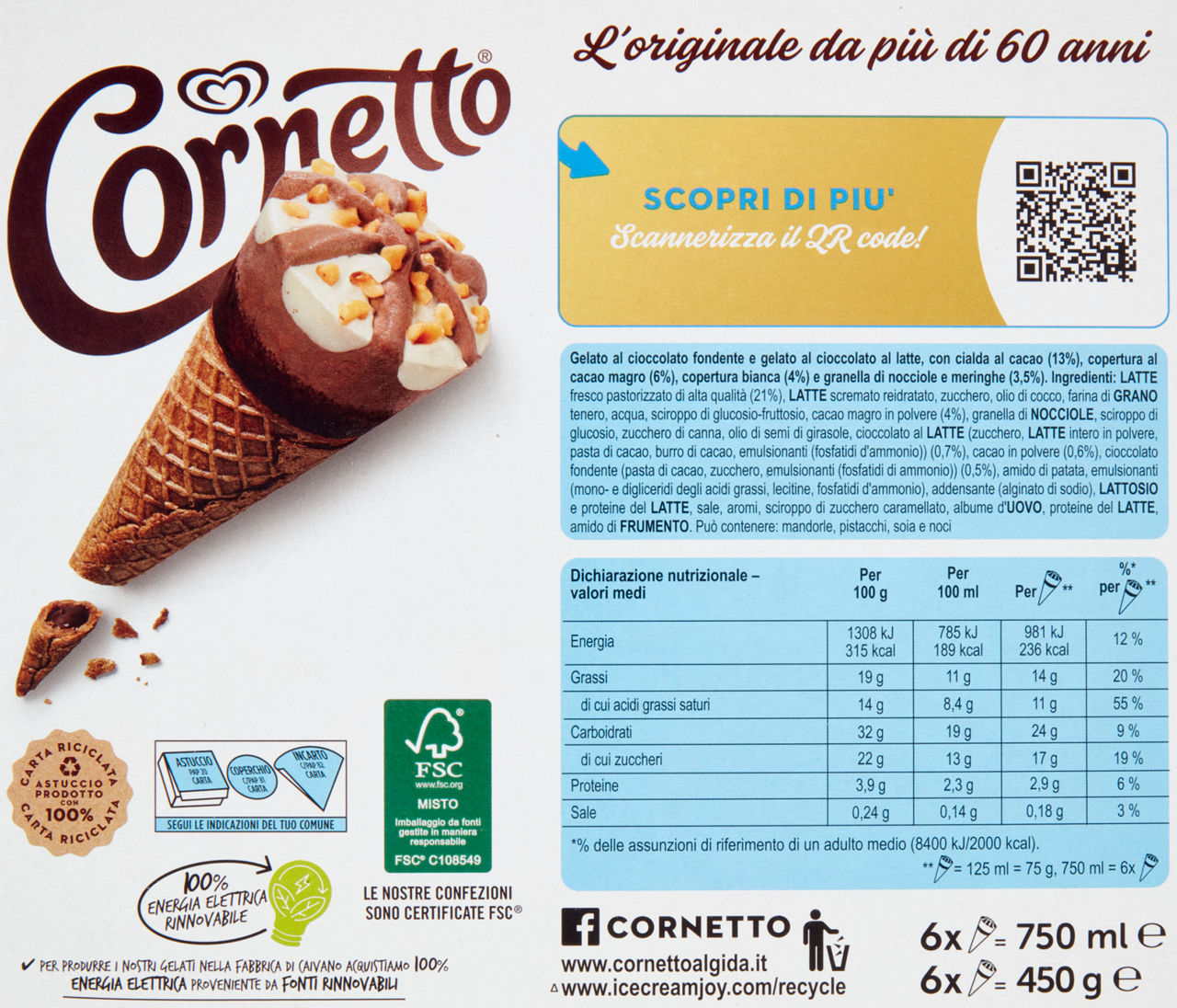 Cono gelato sbagliato 6 pz 450 gr - Immagine 21