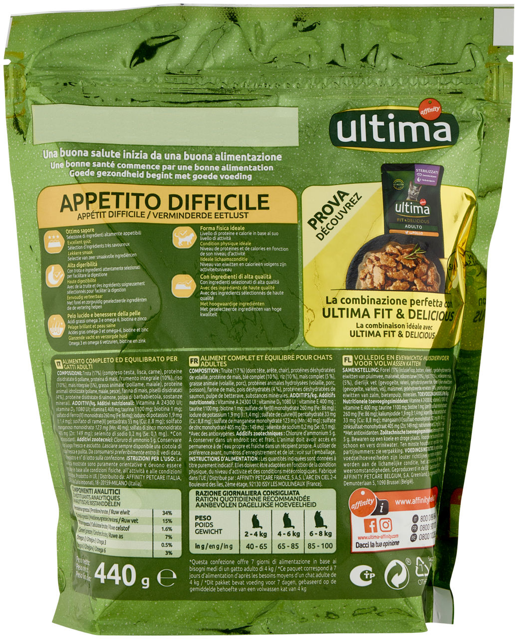 SECCO GATTO ULTIMA APPETITO DIFFICILE G 440 - Immagine 21