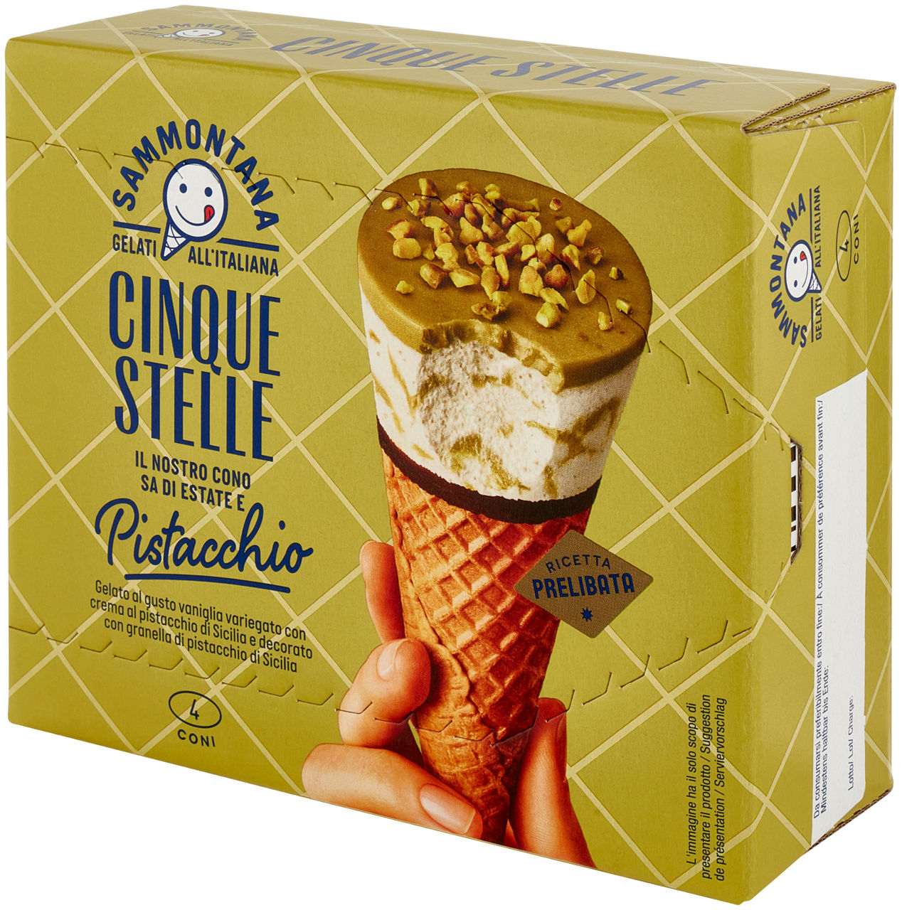 Cono gelato al pistacchio 4 pz 240 gr - Immagine 61