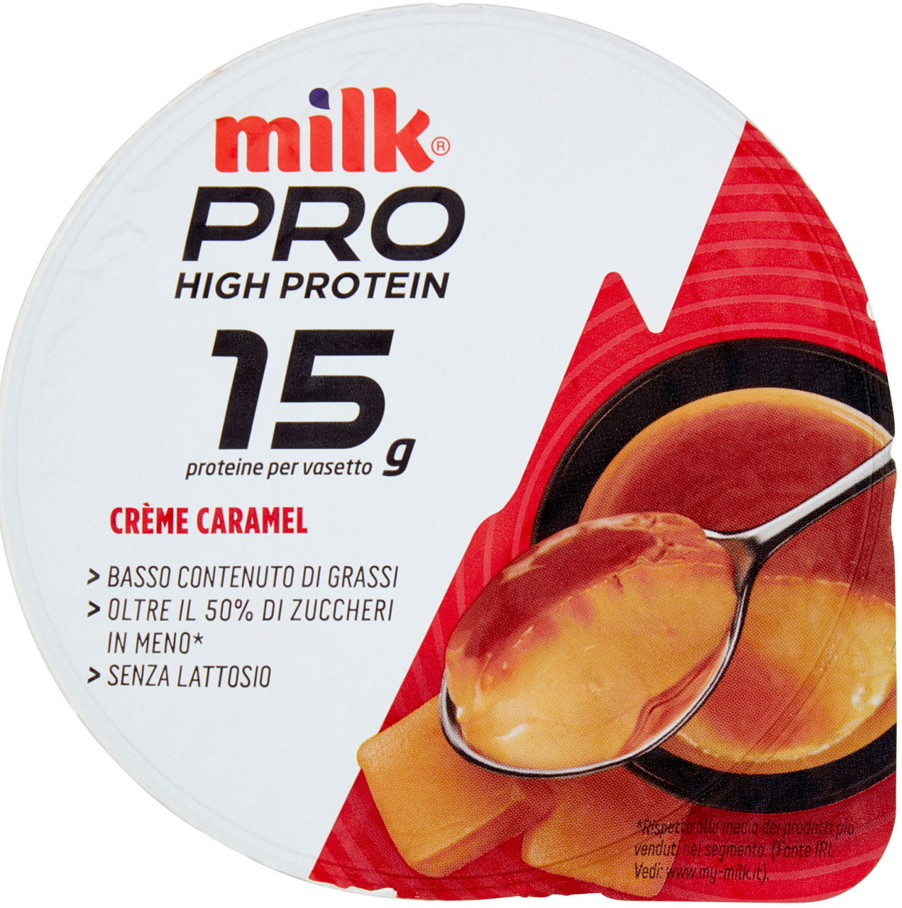 Milk pro high protein crème caramel g 170