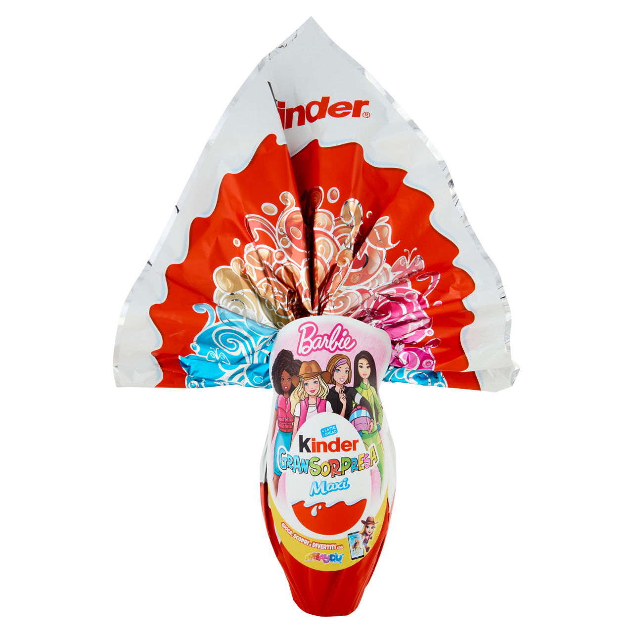Uovo di cioccolato barbie 220 gr