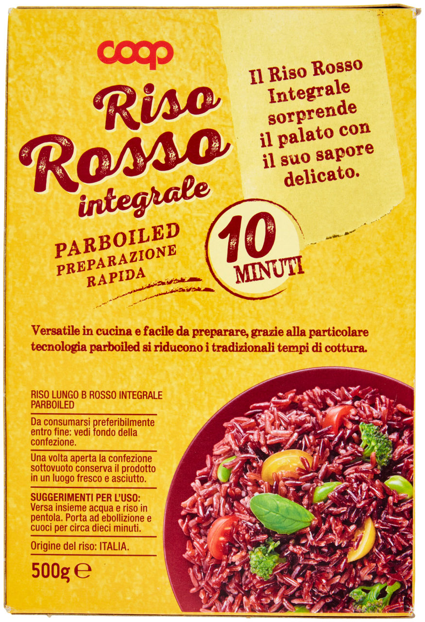 RISO ROSSO INTEGRALE COOP COTTURA RAPIDA G500 - Immagine 21