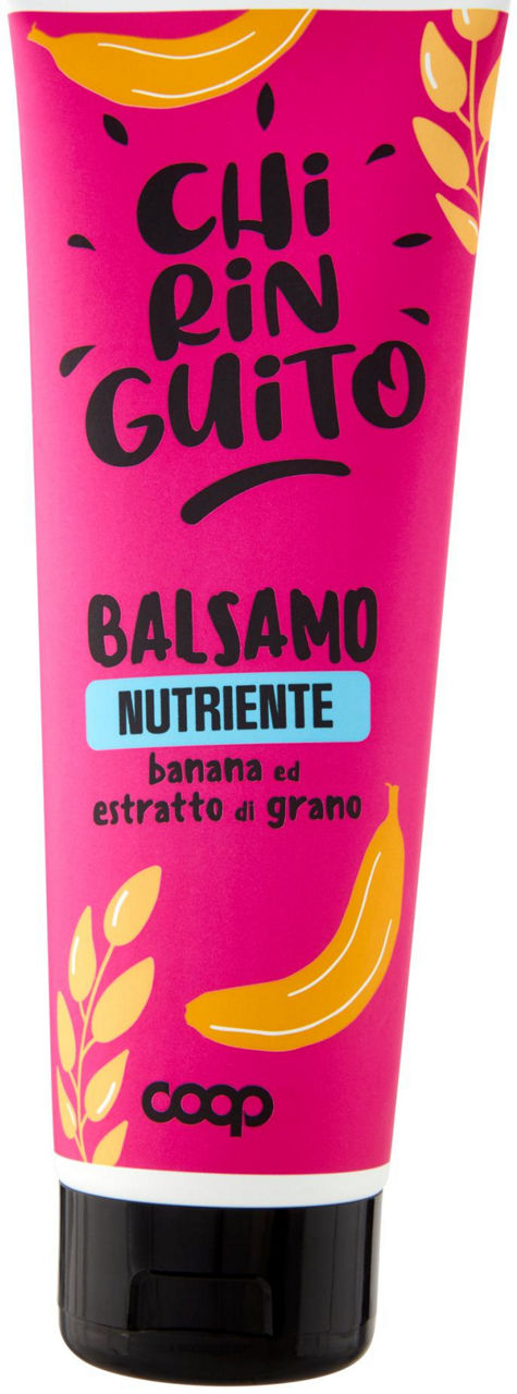 Balsamo nutriente banana ed estratto di grano chiringuito coop ml 250