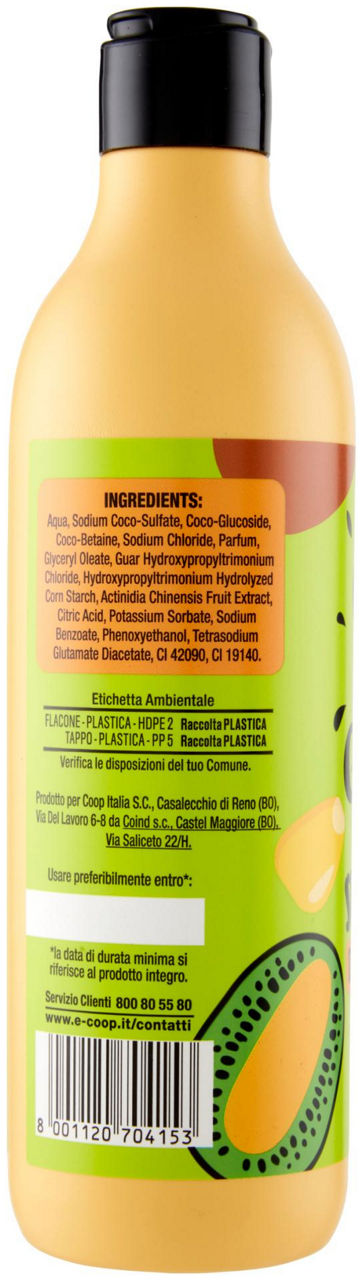 SHAMPOO DISTRICANTE KIWI E AMIDO DI MAIS CHIRINGUITO COOP ML 300 - Immagine 11