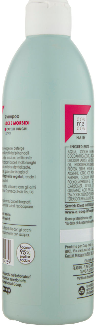 SHAMPOO LISCI E MORBIDI COSMECOS HAIR COOP ML 300 - Immagine 21