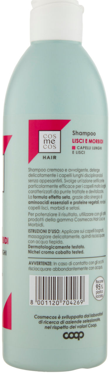 SHAMPOO LISCI E MORBIDI COSMECOS HAIR COOP ML 300 - Immagine 31