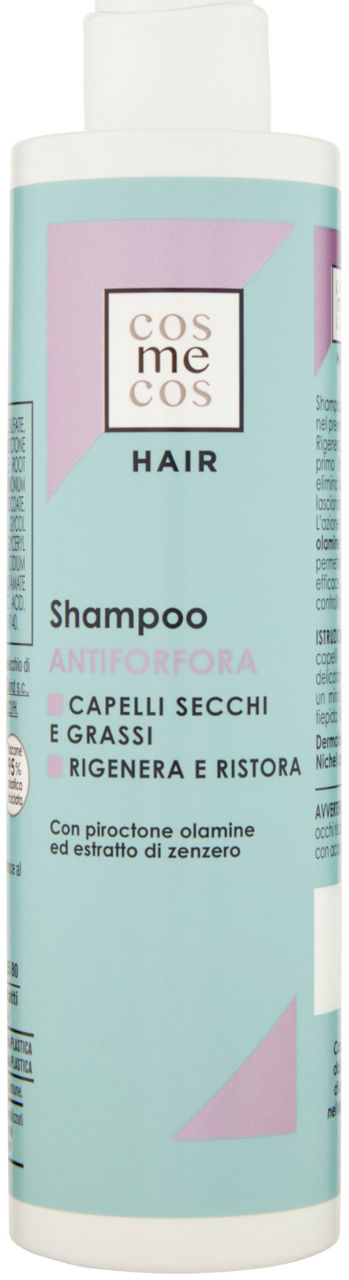 Shampoo antiforfora cosmecos hair coop ml 250