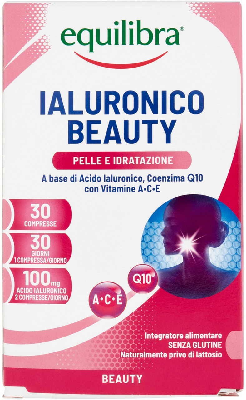 Ialuronico beauty 30 cpr equilibra g 15,3