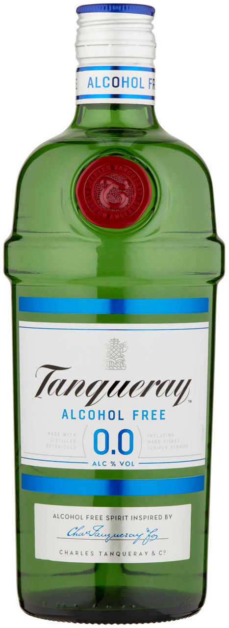 Tanqueray 0,0 al fr bottiglia ml 700