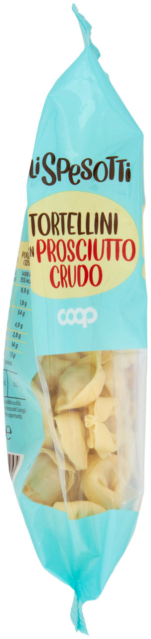 TORTELLINI CON PROSCIUTTO CRUDO GLI SPESOTTI COOP G 500 - 1