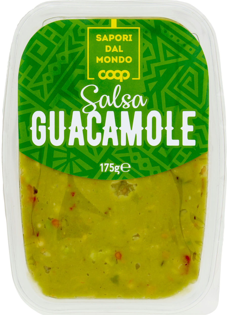 Salsa guacamole sapori dal mondo coop g 175
