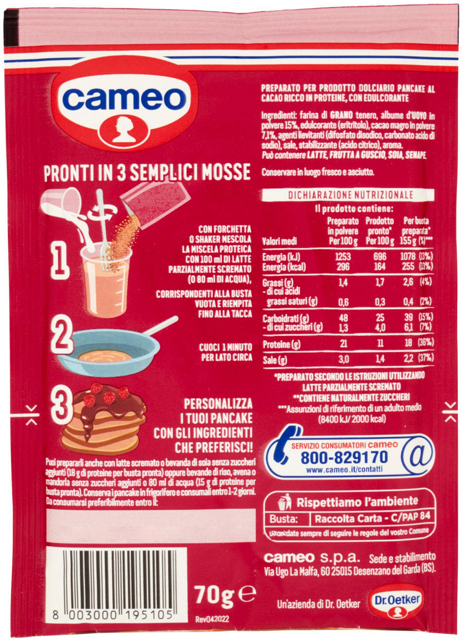 Preparato per pancake al cacao high protein 70 gr - Immagine 21