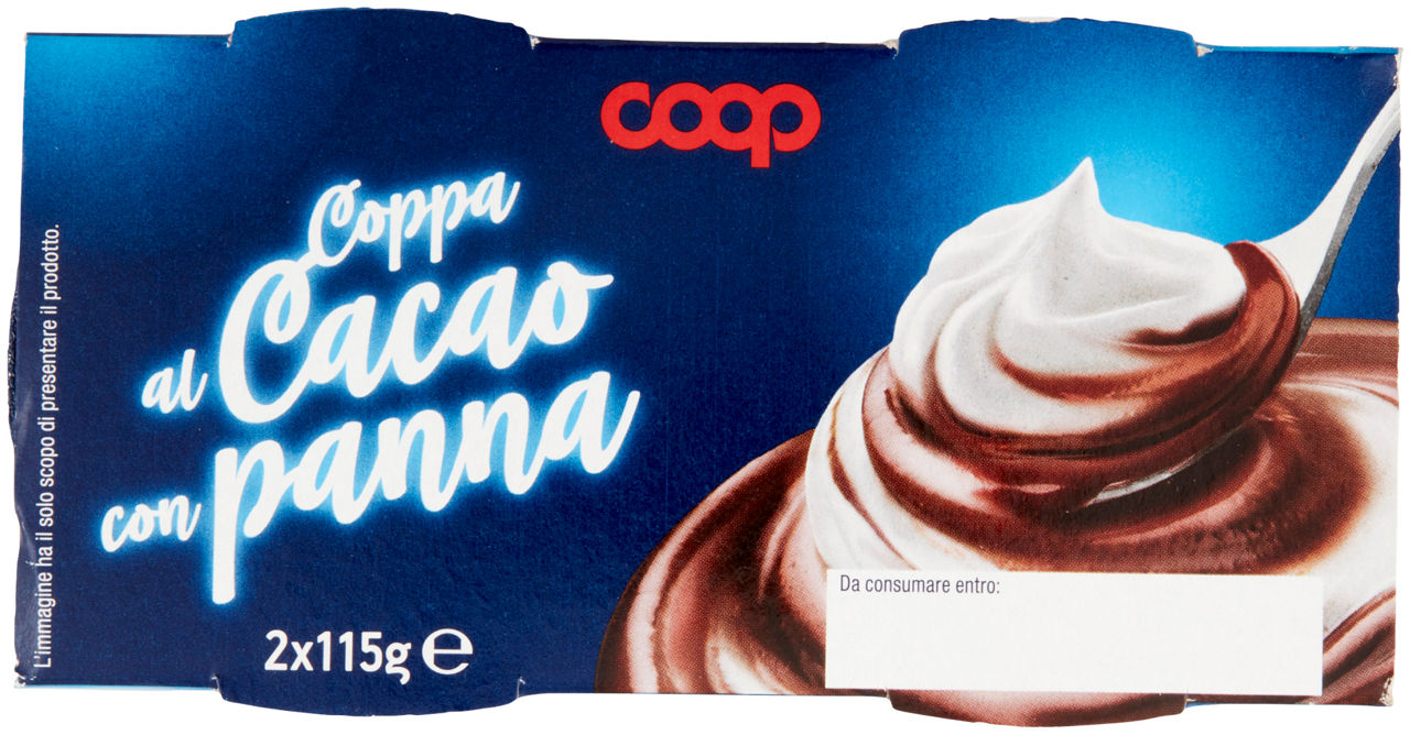 Coppa dessert al cacao e panna 2 pz da 115 gr - Immagine 41