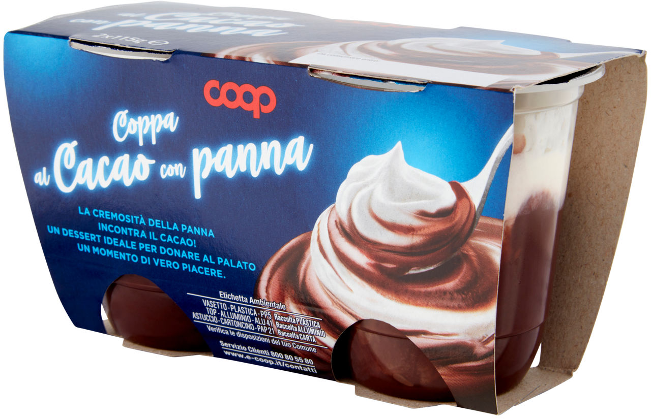 Coppa dessert al cacao e panna 2 pz da 115 gr - Immagine 61