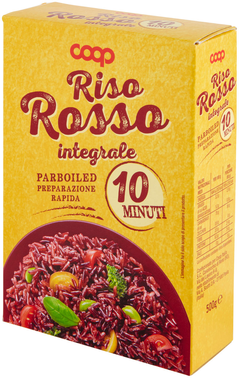 RISO ROSSO INTEGRALE COOP COTTURA RAPIDA G500 - Immagine 61